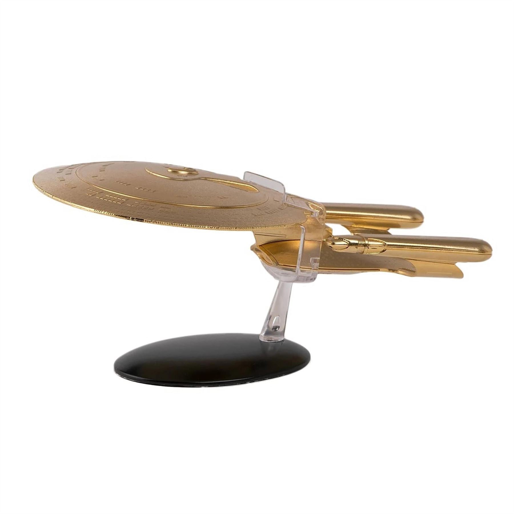 #20 Gold U.S.S. Enterprise NCC-1701-D Model Die Cast Ship SPECIAL ISSUE (Eaglemoss / Star Trek) Real Merch