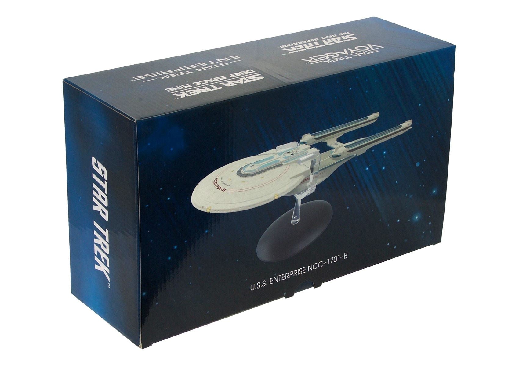 #08 U.S.S. Enterprise NCC-1701-B XL EDITION Model Die Cast Ship (Eaglemoss / Star Trek) Real Merch