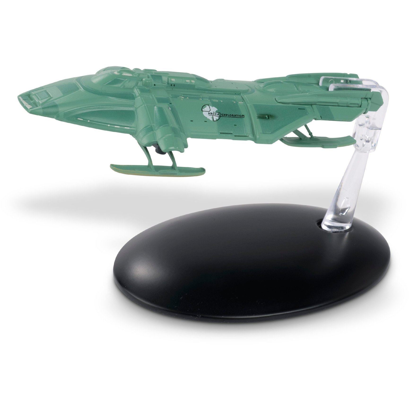 #131 Arctic One (United Earth) Moon Transport Model Die Cast Ship (Eaglemoss / Star Trek) Real Merch