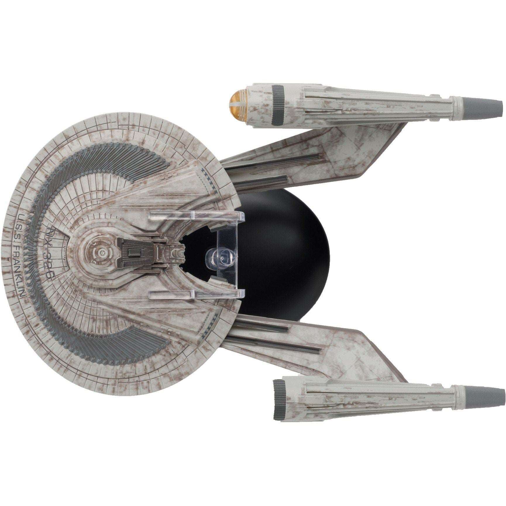 #08 U.S.S. Franklin NX-326 Model Die Cast Ship SPECIAL ISSUE (Eaglemoss / Star Trek) Real Merch