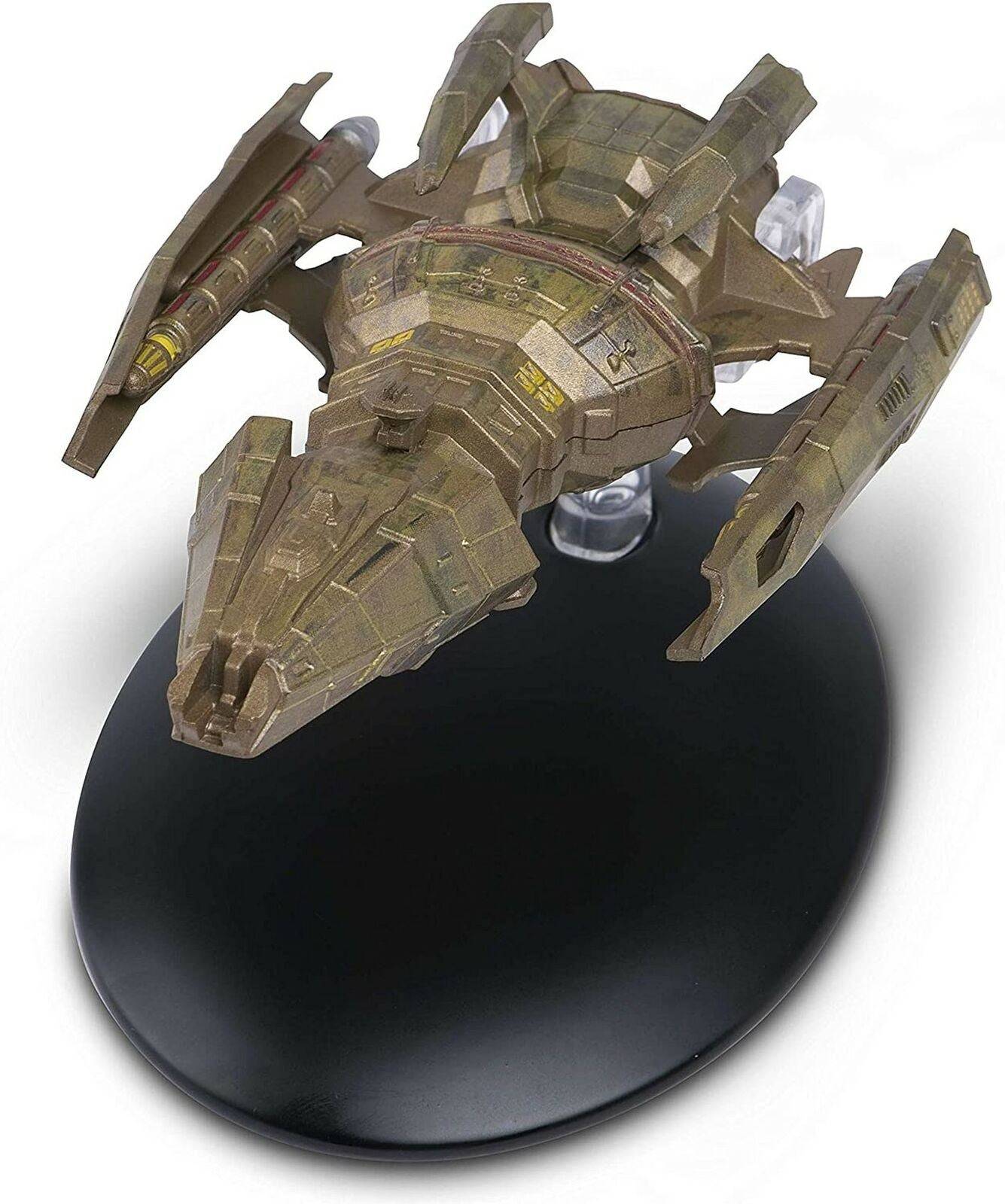 #51 Hirogen Hunter Warship Die-Cast Model (Eaglemoss / Star Trek) Real Merch