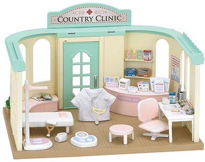 Sylvanian Families Country Doctor Toy Building Playset for Ages 3 & Up Curious Minds