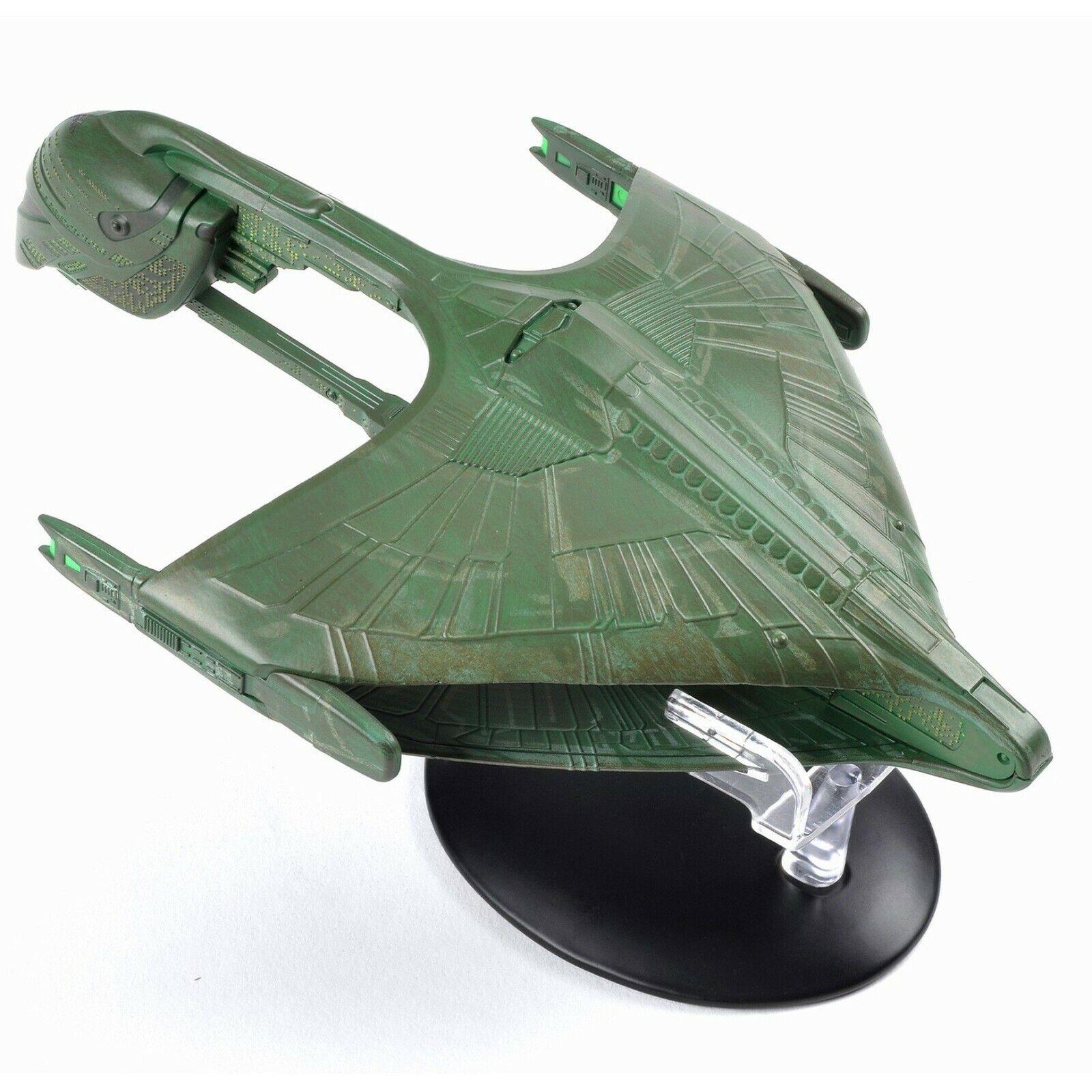 #16 Romulan Warbird XL EDITION Model Diecast Ship (Eaglemoss / Star Trek) Real Merch