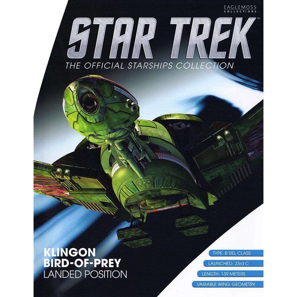 #09 Klingon Bird-of-Prey (Landed Position) BONUS ISSUE Model Diecast Ship Window Boxed (Eaglemoss / Star Trek) Real Merch