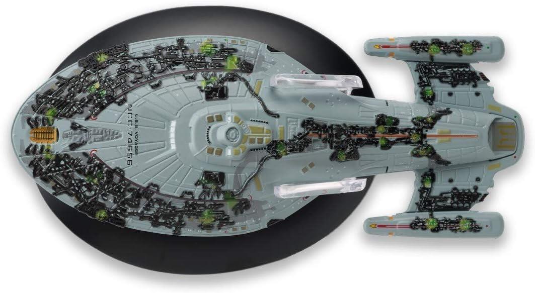 #15 Assimilated U.S.S. Voyager Model Diecast Ship BONUS ISSUE (Eaglemoss / Star Trek) Real Merch
