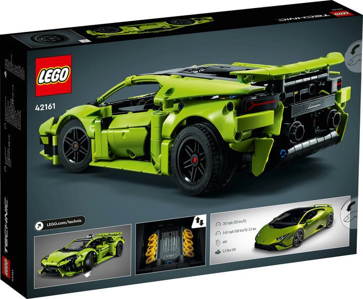 Lego Technic 42161 Lamborghini Huracán Tecnica Model for Ages 9 and Up Curious Minds