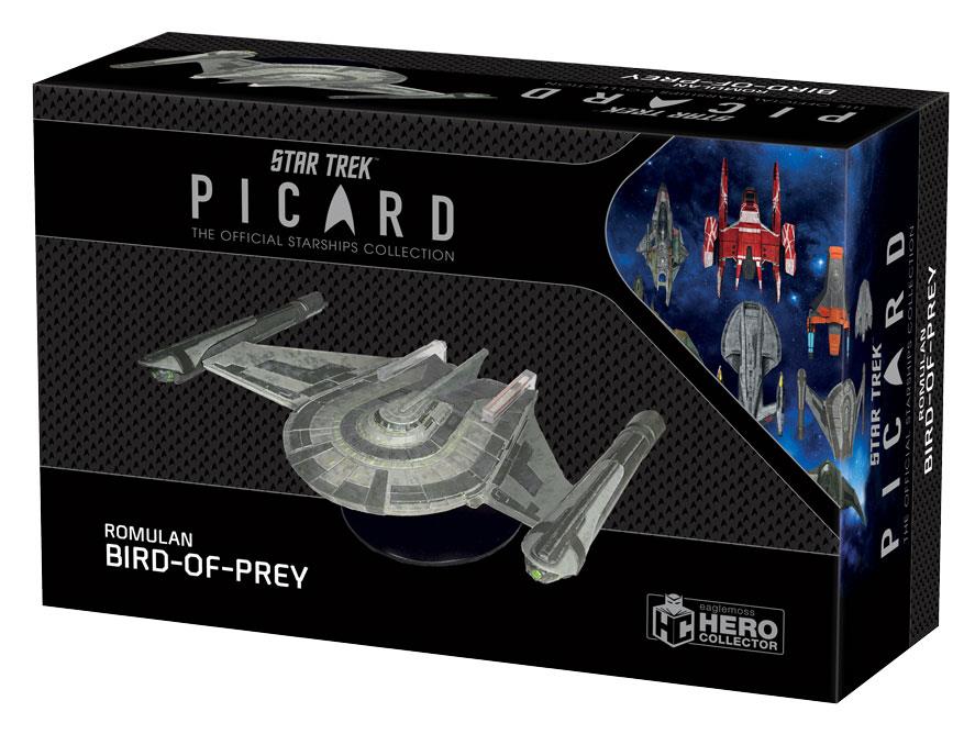 #03 Romulan Bird-of-Prey (23rd century) Model Diecast Ship Picard Universe (Eaglemoss / Star Trek) Real Merch