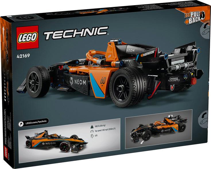 Lego Technic 42169 NEOM McLaren Formula E Race Car for Ages 9 and Up Curious Minds