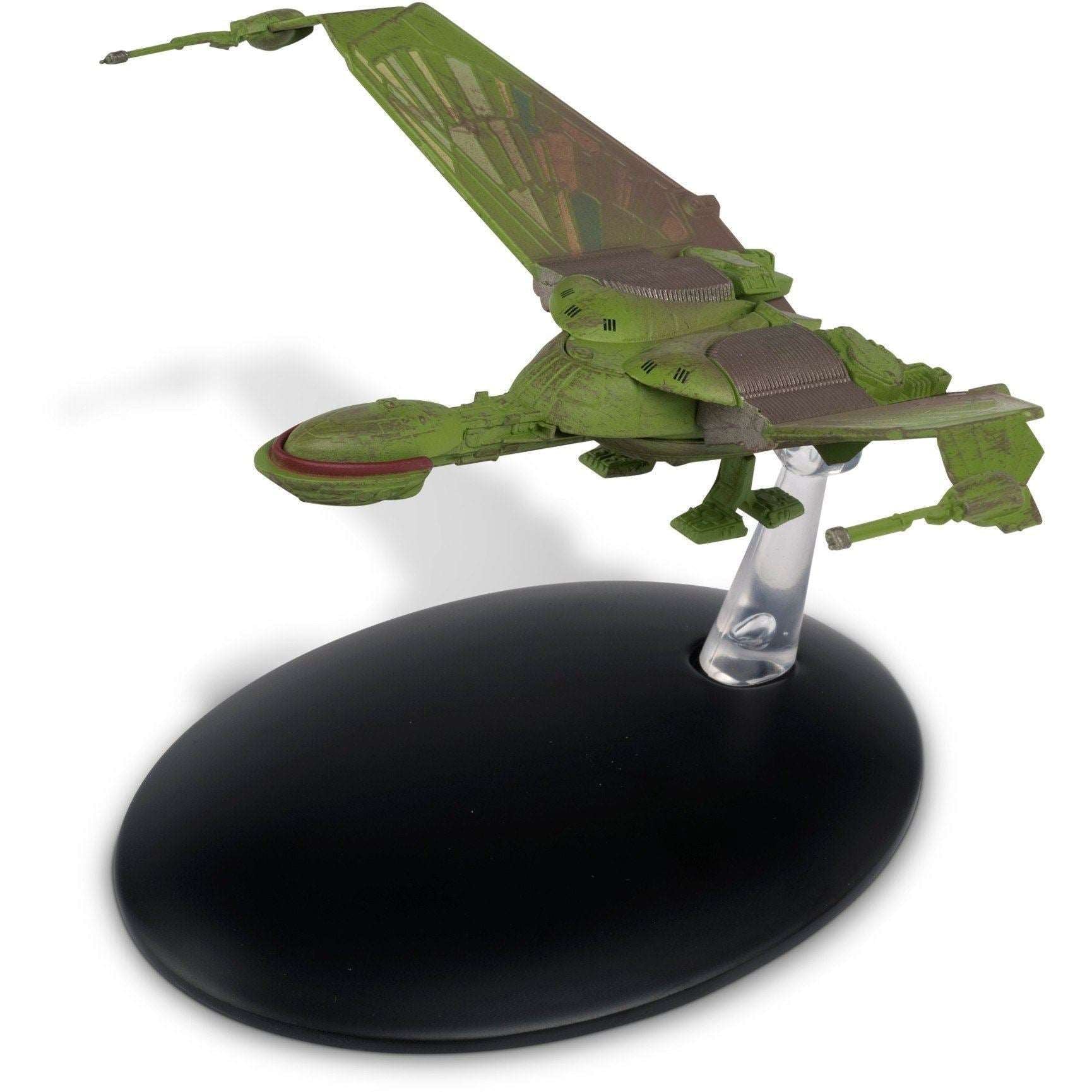 #09 Klingon Bird-of-Prey (Landed Position) Die Cast Ship (Eaglemoss / Star Trek) Real Merch
