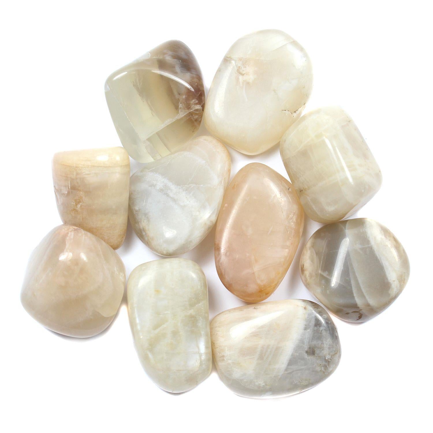 Moonstone Polished Semi-Precious Collectible Gemstone Curious Minds