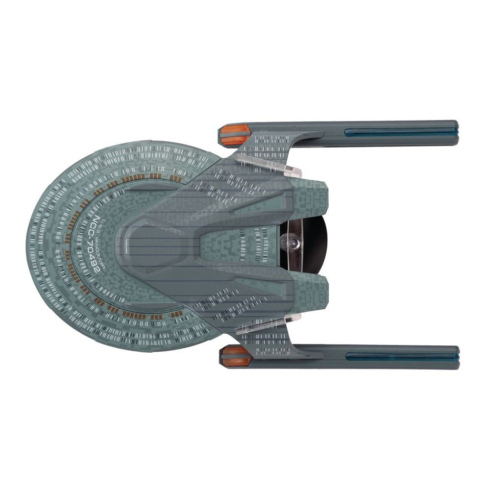 #02 U.S.S. Vancouver NCC-70492 Starship Ship Model Die Cast Starship STLEN602 Lower Decks (Eaglemoss / Star Trek) Real Merch