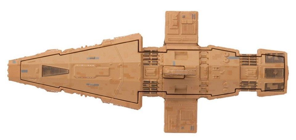 #33 Talarian Observation Craft Model Die Cast Ship BONUS ISSUE (Eaglemoss / Star Trek) Real Merch