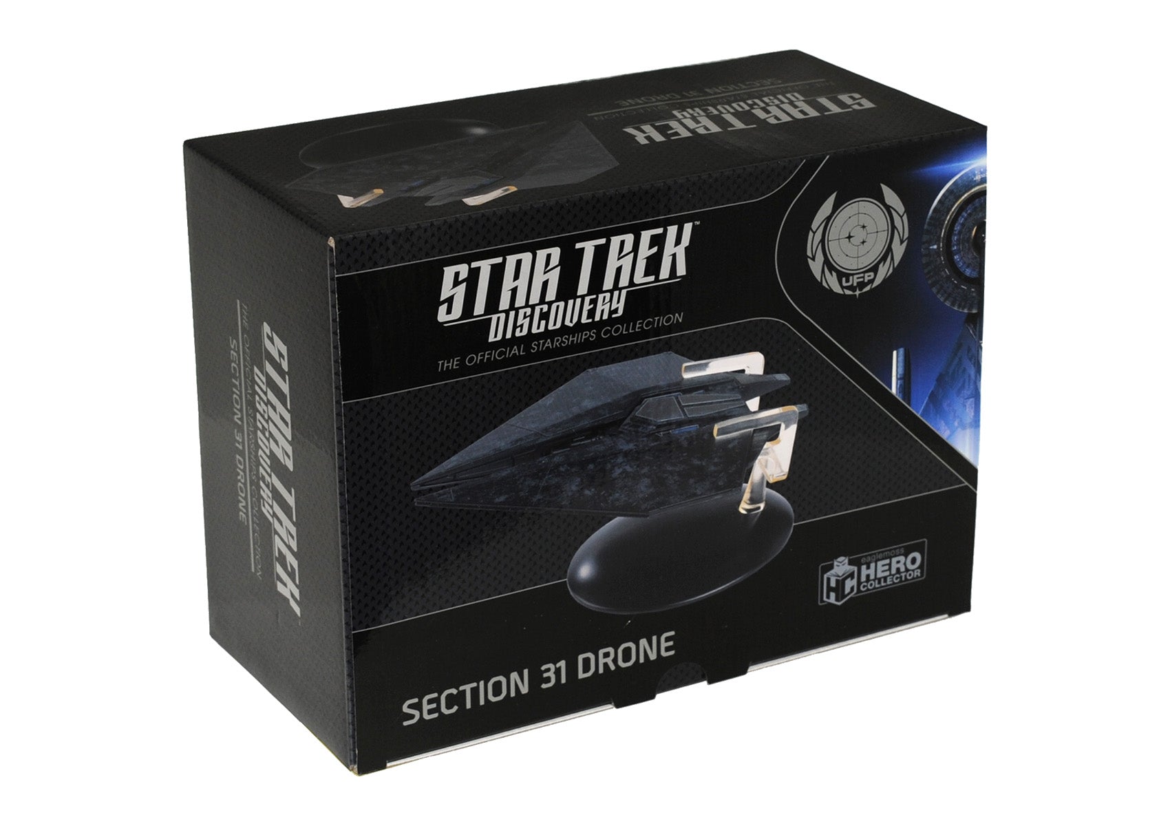 #25 Section 31 Drone Model Diecast Ship Discovery (Eaglemoss / Star Trek) Real Merch