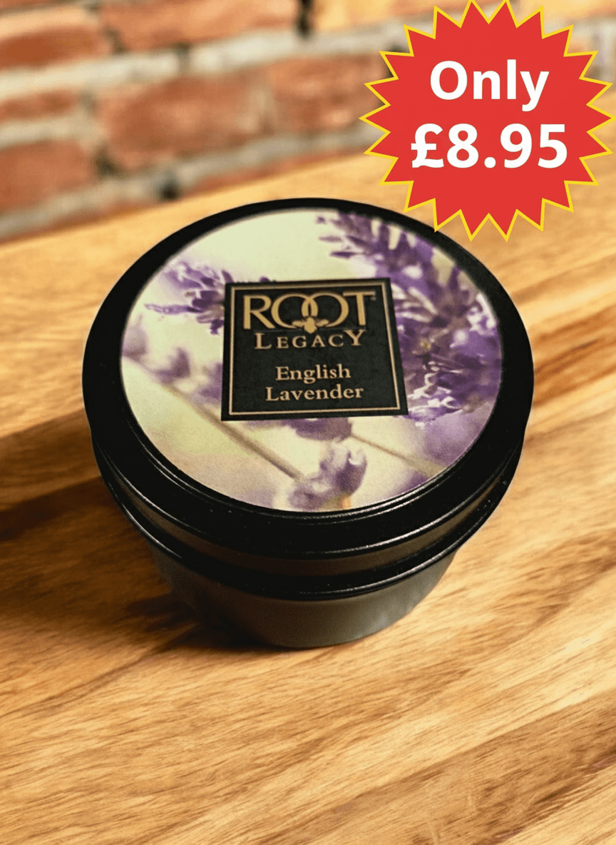 Root Legacy - English Lavender 4oz Tin Candle Root