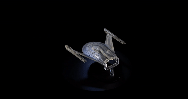 #03 Romulan Bird-of-Prey (23rd century) Model Diecast Ship Picard Universe (Eaglemoss / Star Trek) Real Merch