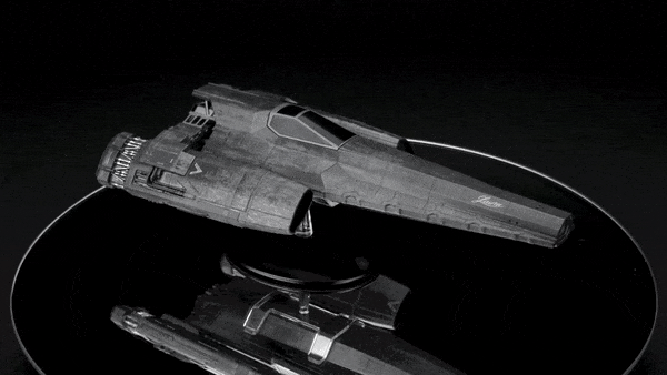 #14 Blackbird Diecast Model Ship (Battlestar Galactica: The Official Ships Collection Eaglemoss) Real Merch