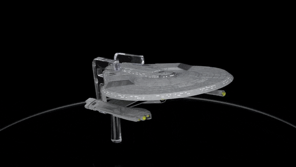 #15 U.S.S. Edison NCC-1683 (Hoover-class) Discovery Ships Model Diecast Ship SSDUK015 (Eaglemoss / Star Trek) Real Merch