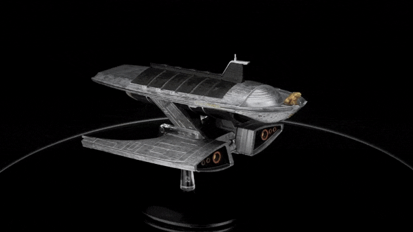 #16 The Festoon (Baron Grimes' Ship) Discovery Ships Model Diecast Ship SSDUK016 (Eaglemoss / Star Trek) Real Merch