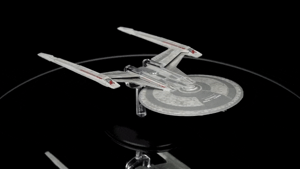 #03 U.S.S. Kerala NCC-1255 (Shepard Class) Discovery Ships Model Diecast Ship (Eaglemoss / Star Trek) Real Merch