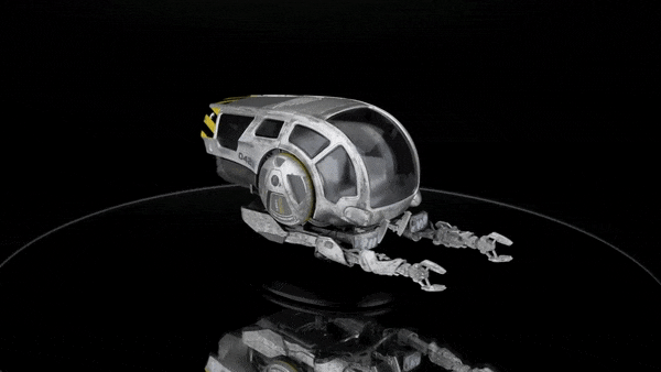 #13 Worker Bee Discovery Ships Model Diecast Ship (Eaglemoss / Star Trek) Real Merch