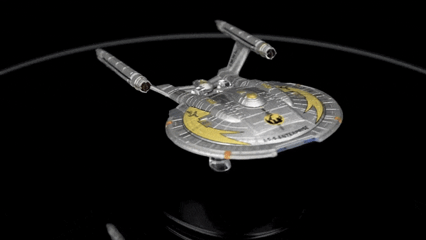 #02 I.S.S. Enterprise NX-01 Mirror Universe Model Die Cast Ship BONUS ISSUE M2 (Eaglemoss / Star Trek) Real Merch