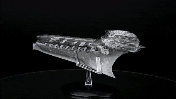 #14 Klingon Cleave Ship Discovery Ships Model Diecast Ship (Eaglemoss / Star Trek) Real Merch