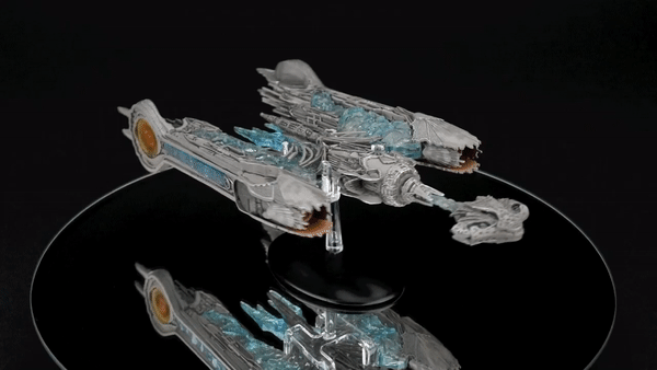 #01 Klingon Sarcophagus (Ship of the Dead) Model Diecast Ship Discovery SPECIAL EDITION (Eaglemoss / Star Trek) Real Merch