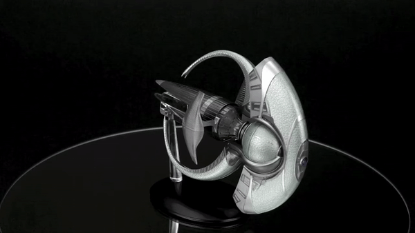 #07 Spock's Jellyfish Model Die Cast Ship SPECIAL ISSUE (Eaglemoss / Star Trek) Real Merch