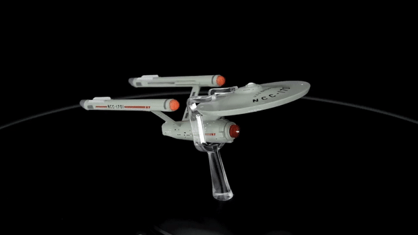 #01 U.S.S. Enterprise NCC-1701 XL EDITION Die-Cast Model Ship TOS (Eaglemoss / Star Trek) Real Merch