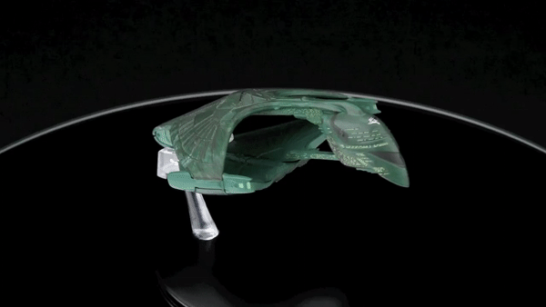 #05 Romulan Warbird Model Diecast Ship STDC05 (Eaglemoss / Star Trek) Real Merch