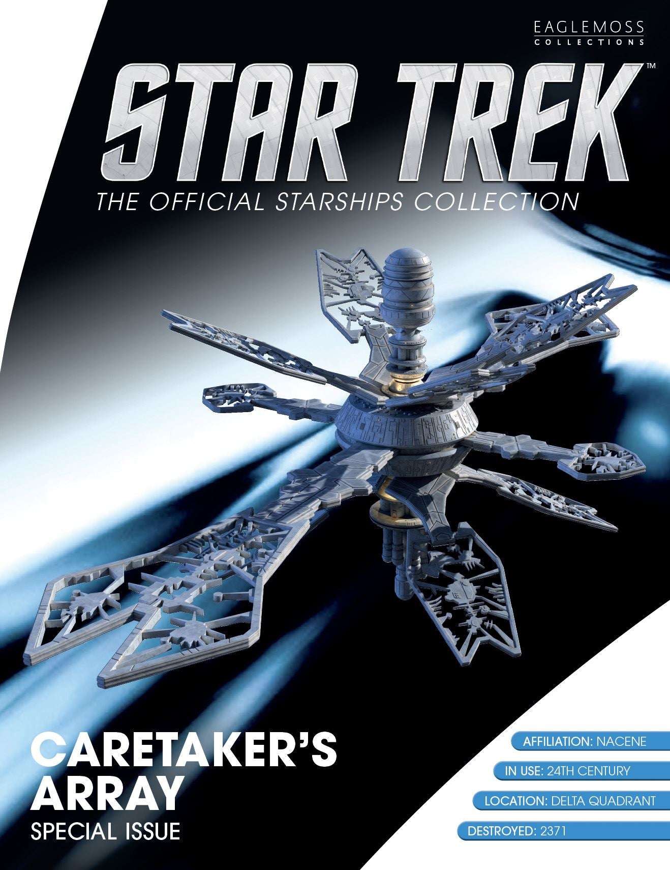 #30 Caretaker's Array [PREVIOUSLY UNRELEASED] Special Issue Diecast Model Ship (Star Trek / Eaglemoss) Real Merch