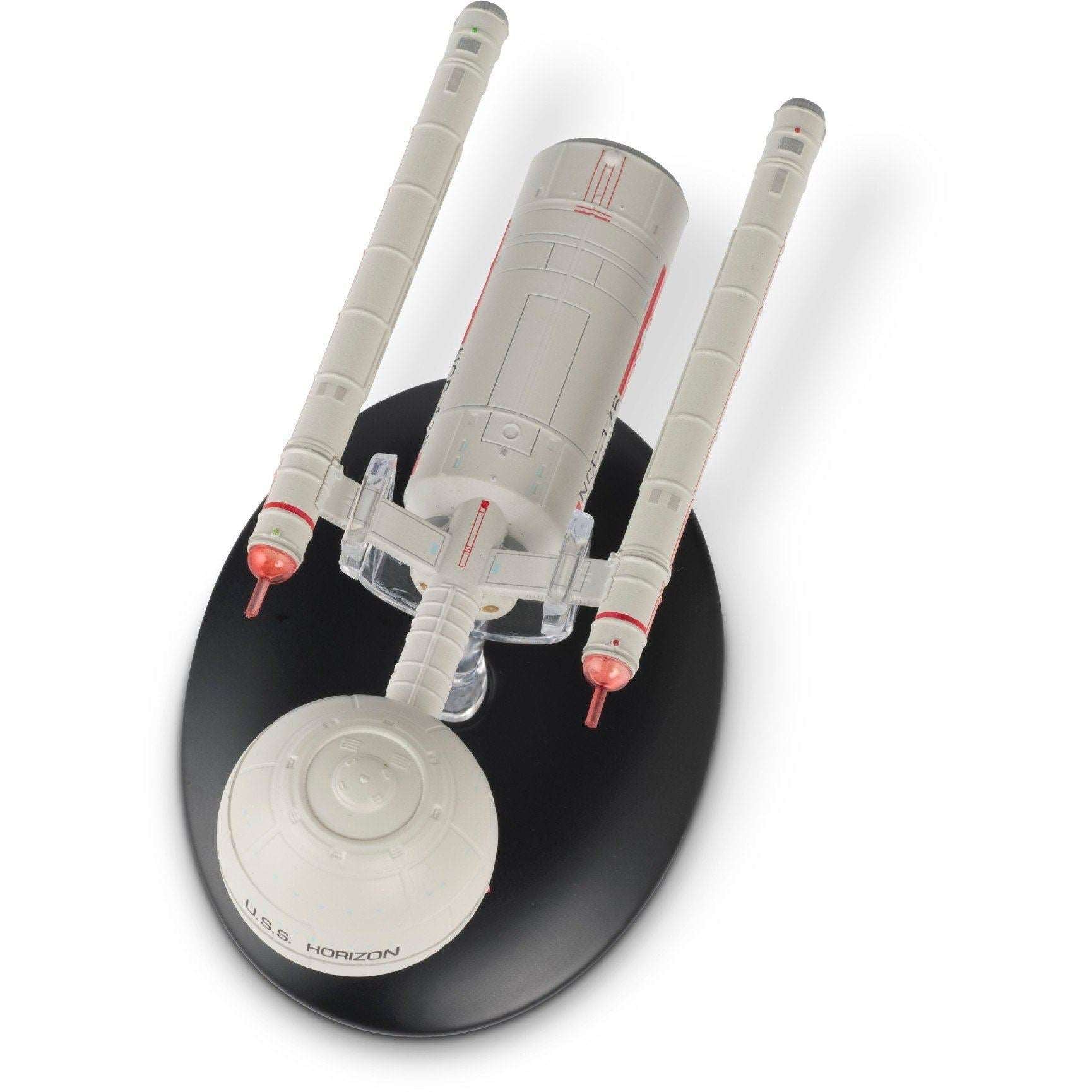 #100 Daedalus-class (U.S.S. Horizon NCC-176) Starship Die Cast Ship STDC100 (Eaglemoss / Star Trek) Real Merch