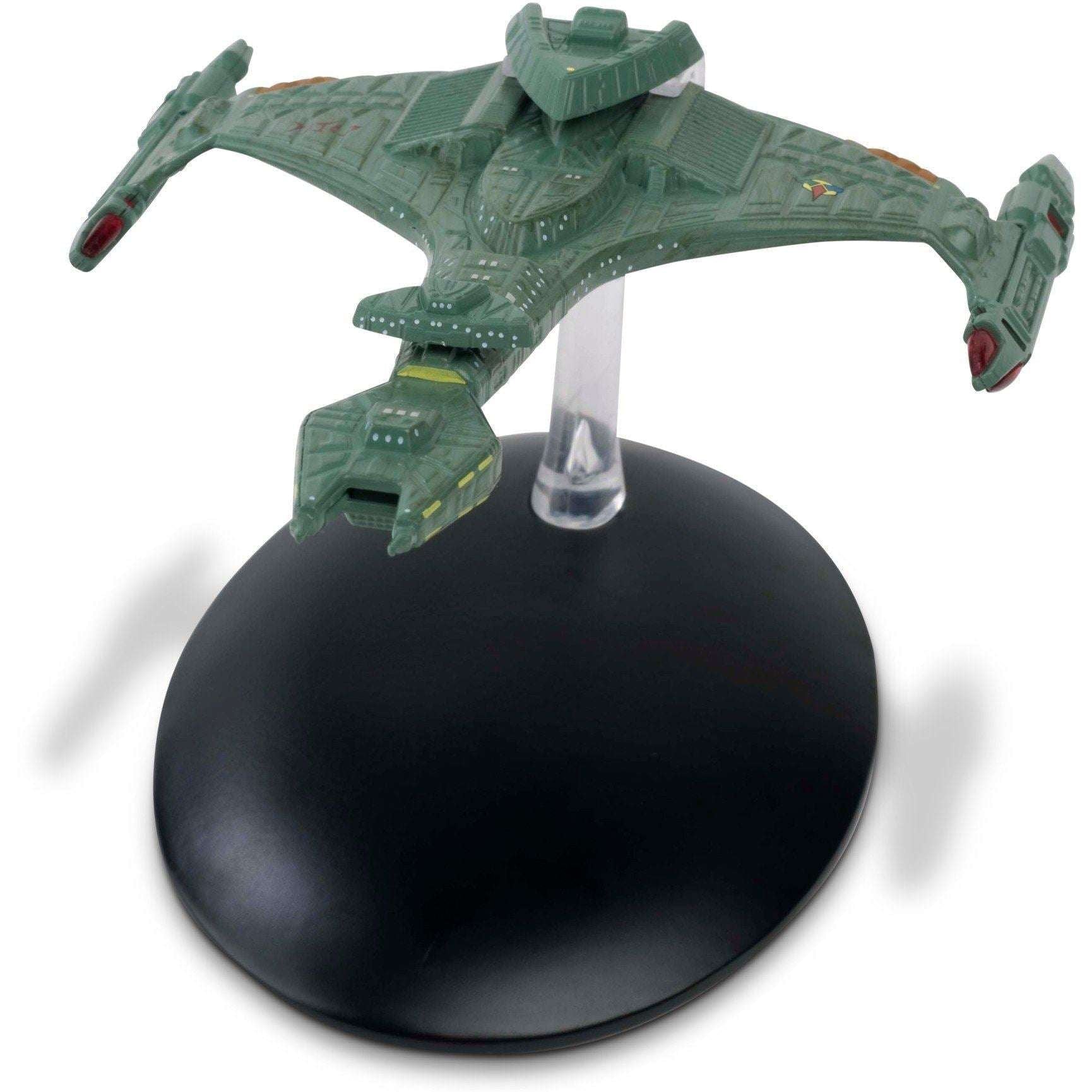 #20 Klingon Attack Cruiser (Vor'cha-class) Model Diecast Ship (Eaglemoss / Star Trek) Real Merch