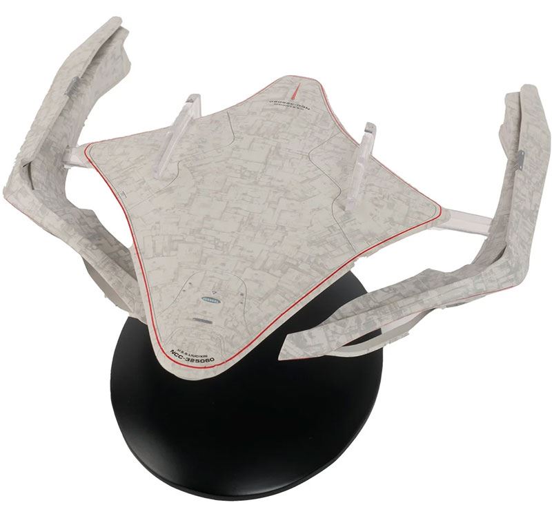 #15 U.S.S. Liu Cixin NCC-325060 (Mars-class) Discovery Model Diecast Ship (Eaglemoss / Star Trek) Real Merch