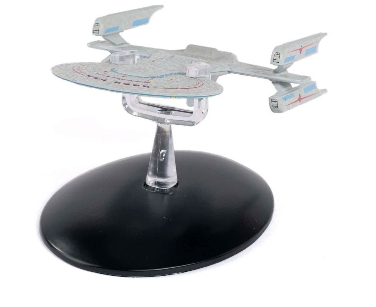 #158 U.S.S. Excelsior (Prototype II) Issue #158 Nilo Rodis Concept Model Diecast Ship (Eaglemoss / Star Trek) Real Merch