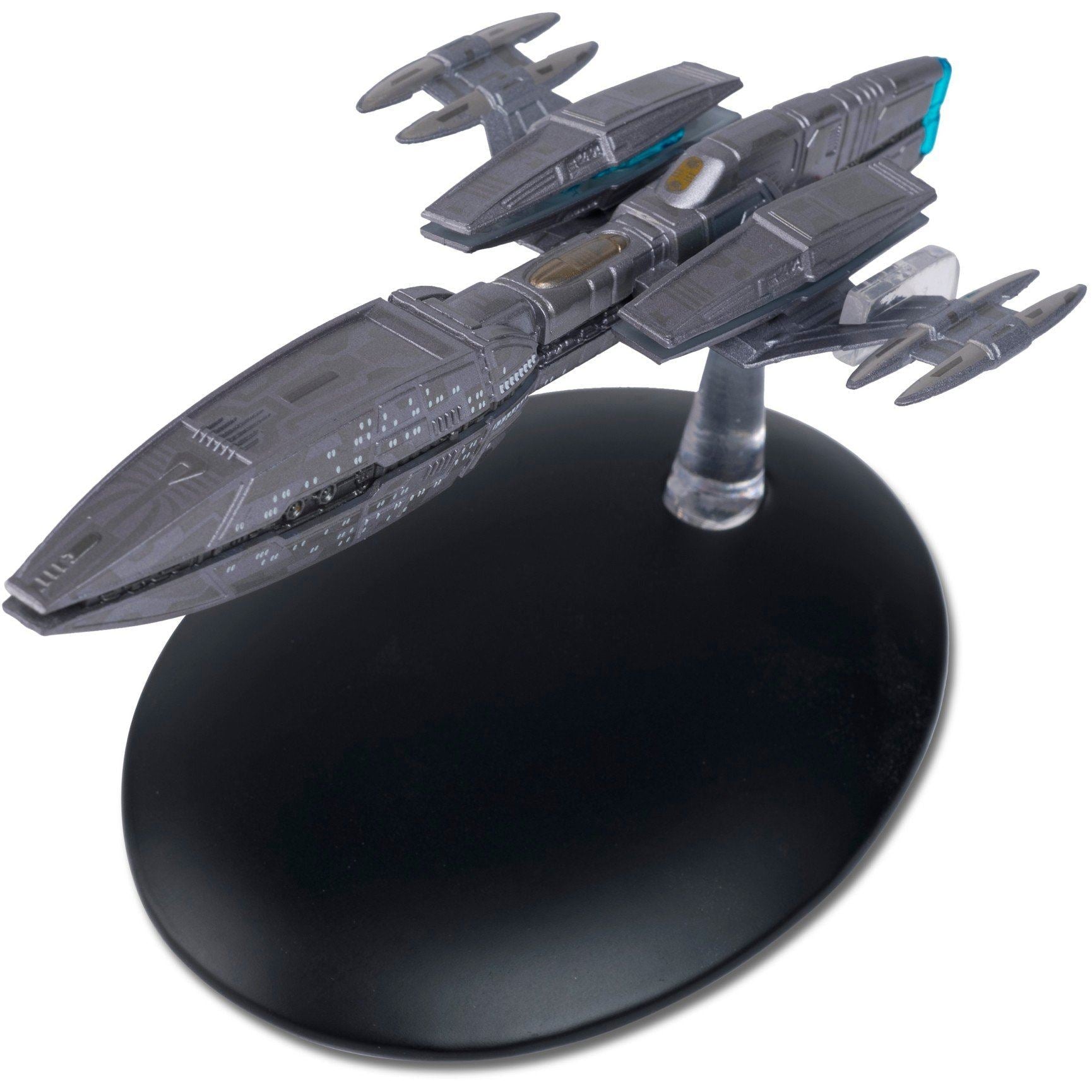 #37 Andorian Cruiser Model Die Cast Ship STDC37 (Eaglemoss / Star Trek) Real Merch