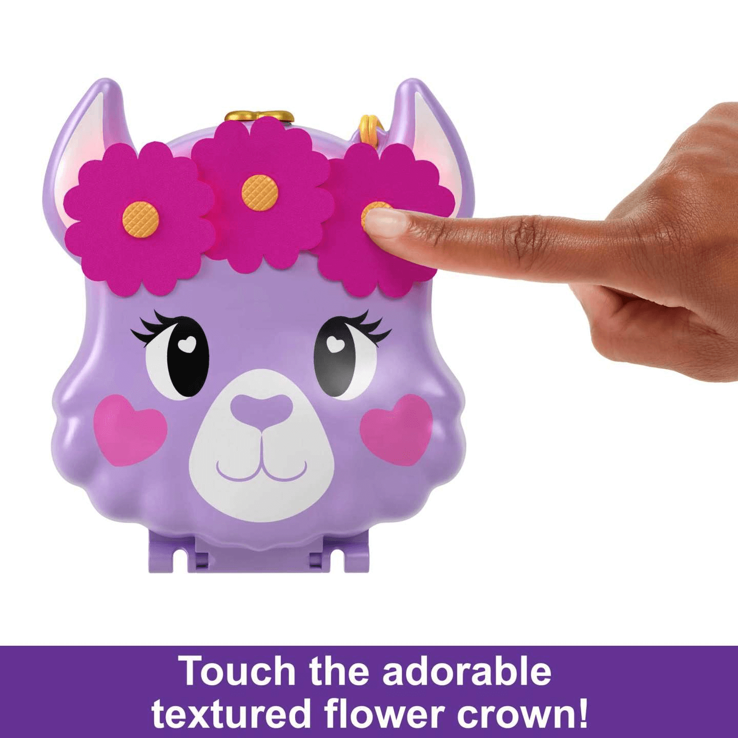 Polly Pocket - Camp Adventure Llama Compact Mattel