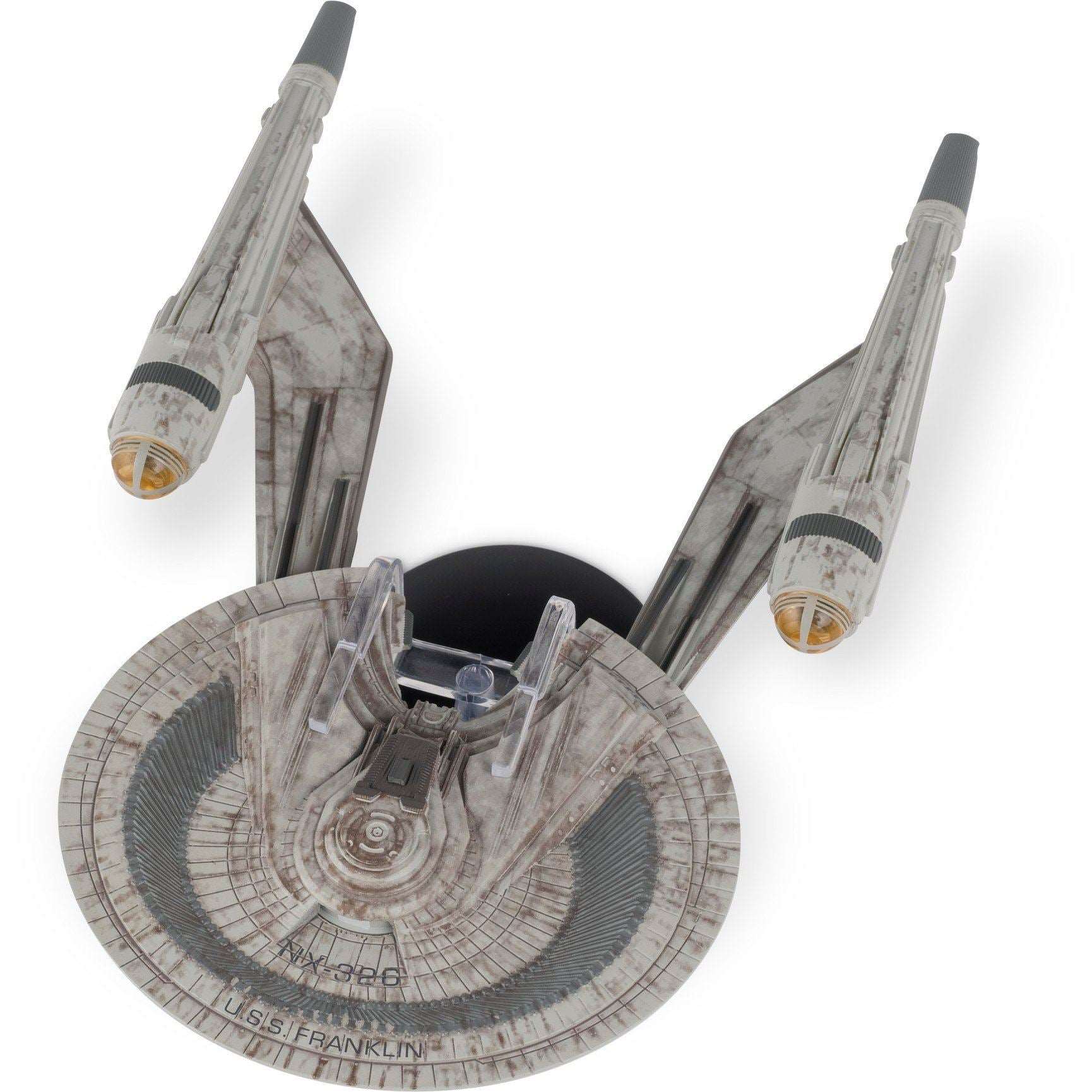 #08 U.S.S. Franklin NX-326 Model Die Cast Ship SPECIAL ISSUE (Eaglemoss / Star Trek) Real Merch