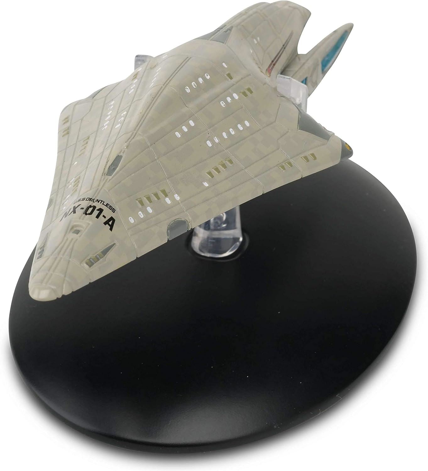 #17 U.S.S. Dauntless™ NX-01-A Model Die Cast Ship (Eaglemoss / Star Trek) Real Merch