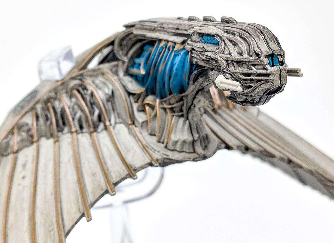 #04 Klingon Bird-Of-Prey Discovery Ships Model Diecast Ship (Eaglemoss / Star Trek) Real Merch