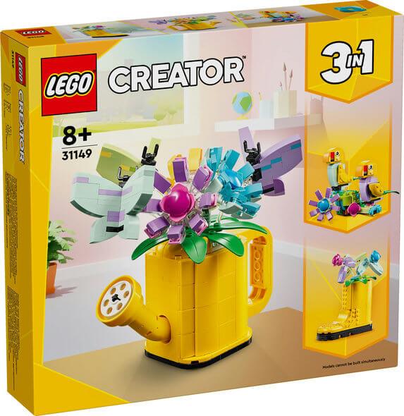 Lego Creator 3 in 1 31149 Flowers in Watering Can for Ages 8 and Up Curious Minds