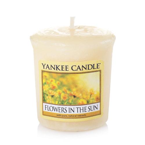 Yankee Candle Flowers In The Sun Scented Votive Candle Yankee Candle