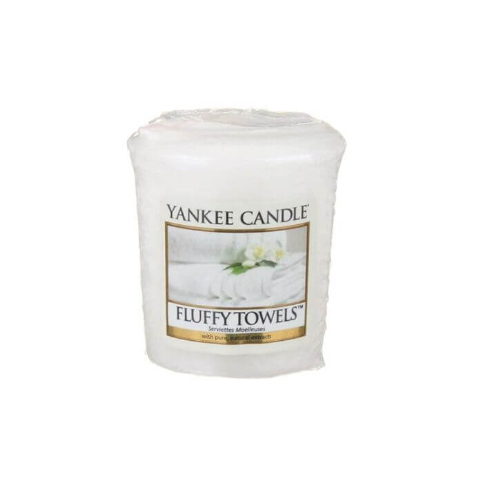 Yankee Candle Fluffy Towels Scented Votive Candle Yankee Candle