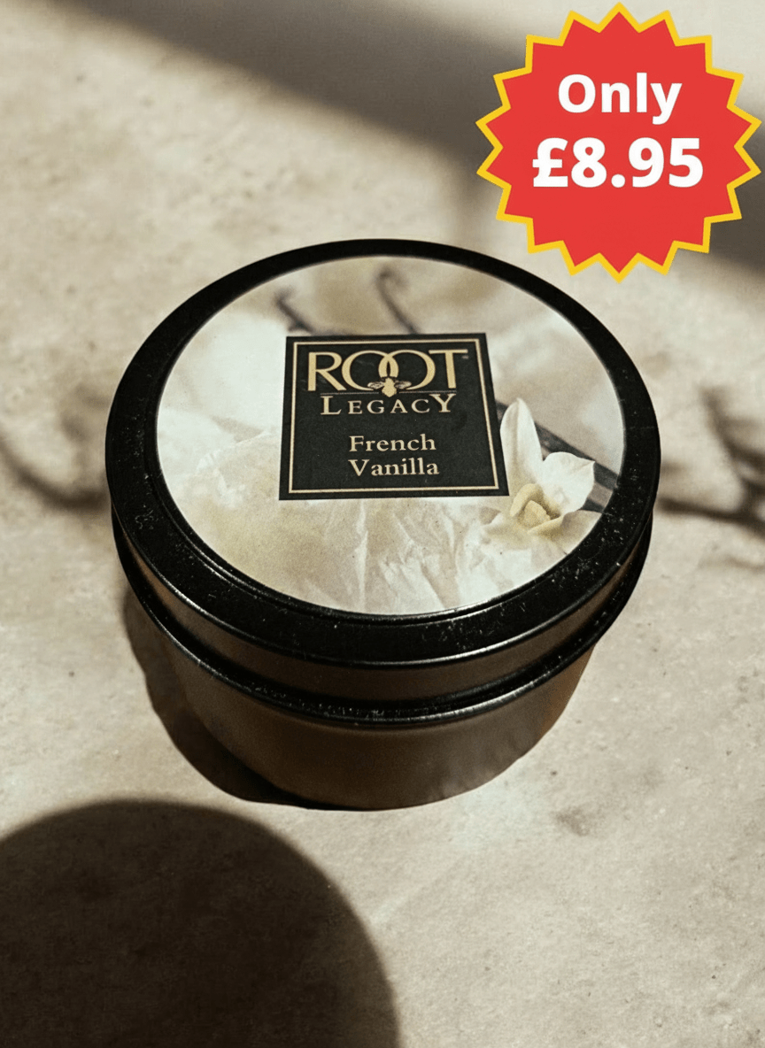 Root Legacy - French Vanilla 4oz Tin Candle Root
