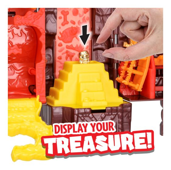 TREASURE X Lost Lands Skull Island Frost Tower Micro Playset, 15 Levels of  Adventure. Survive The Traps and Discover 2 Micro Sized Action Figures.