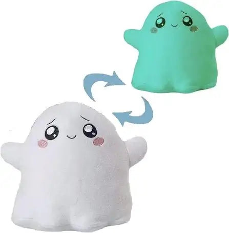 Glow In The Dark Ghost Plush Cuddle Toy Zbathtoy