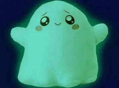 Glow In The Dark Ghost Plush Cuddle Toy Zbathtoy