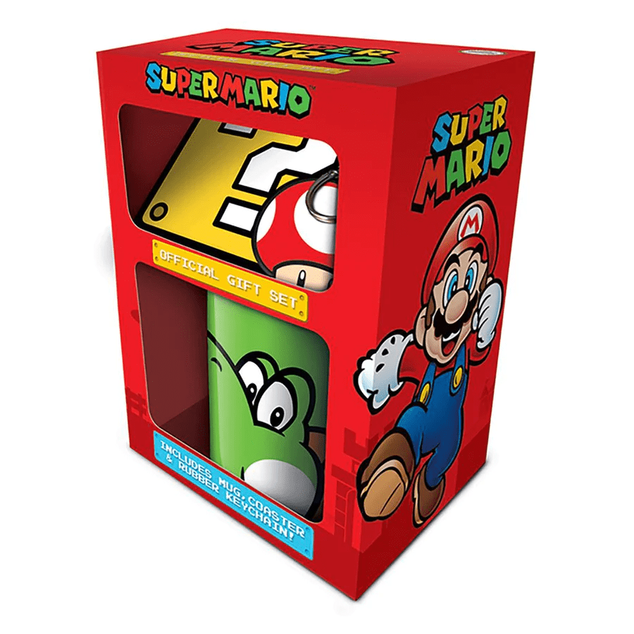 Super Mario Yoshi Mug & Keychain Gift Set Pyramid International