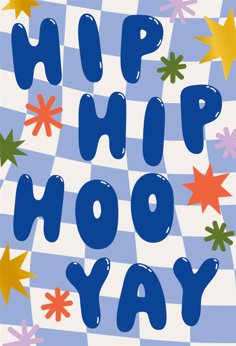 Hallmark - Hip Hip Hoo Yay Birthday Card - Male - The Imagination Shop