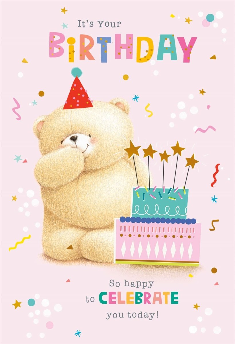 Hallmark - It's Your Birthday Female. Forever Friends Card - The Imagination Shop